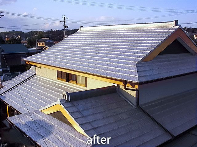 屋根改装後